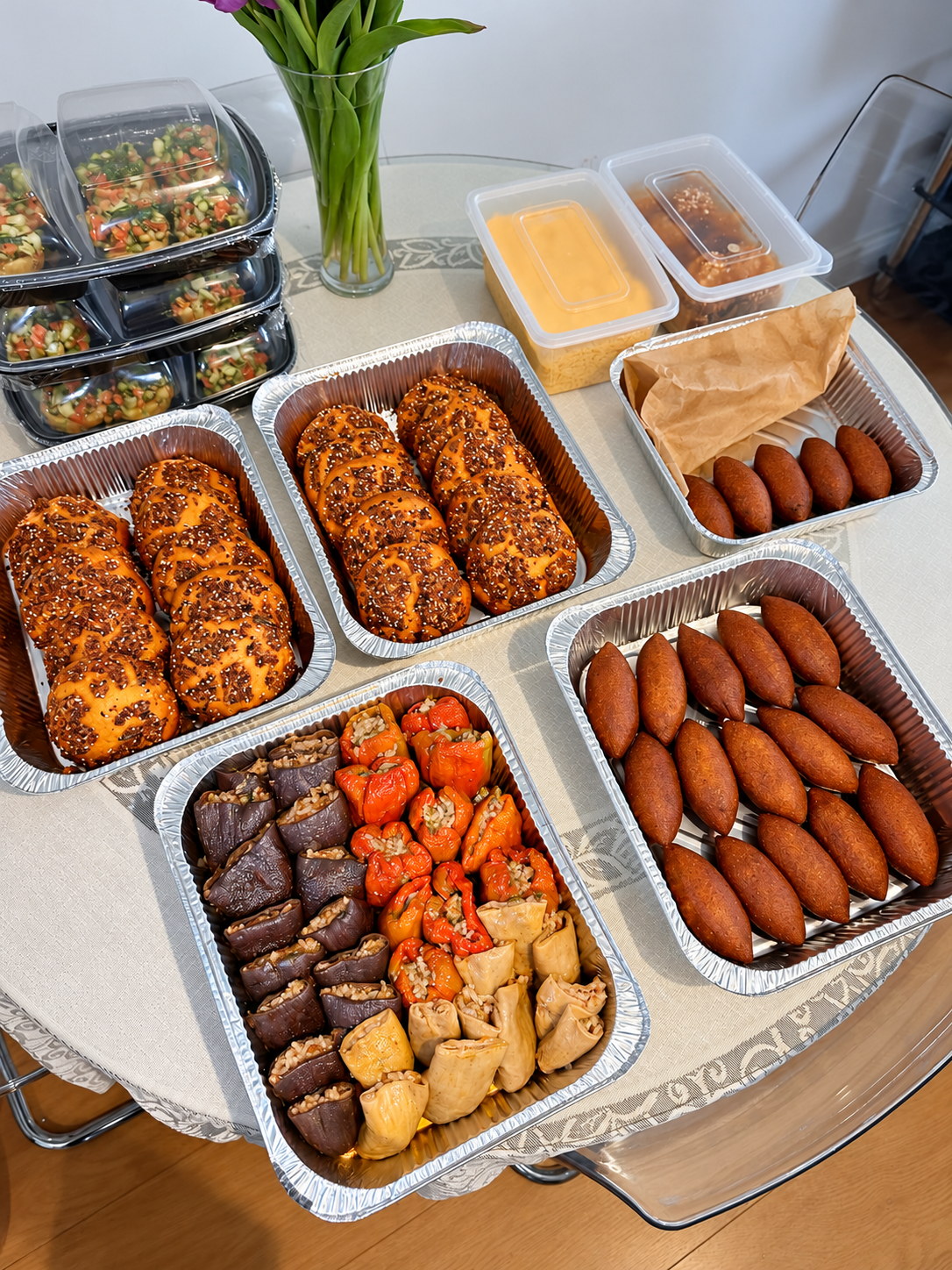 A spread to share