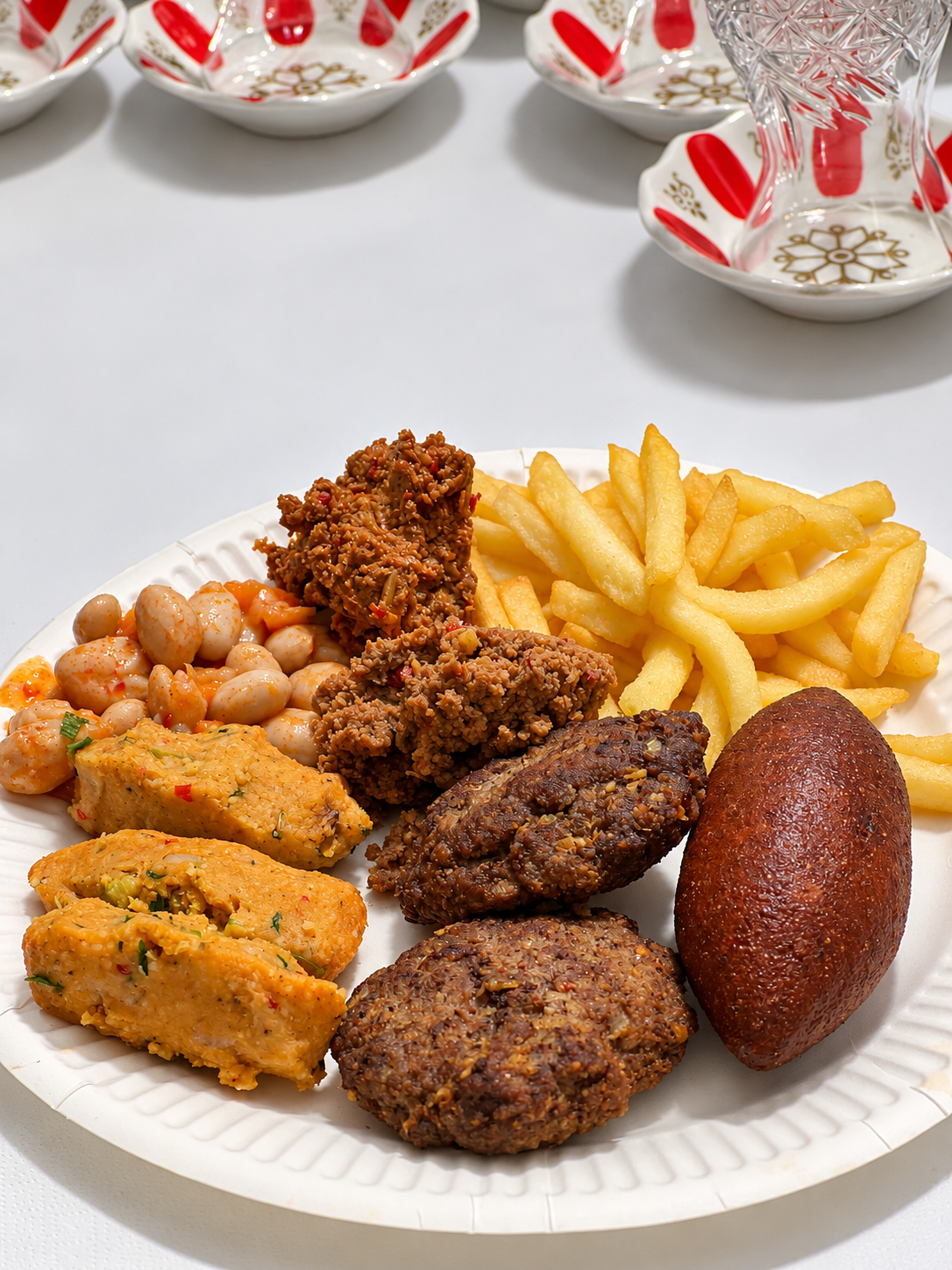 A selection of savoury dishes